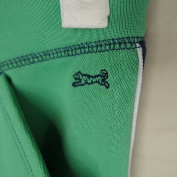 Vintage Y2K Le Tigre Cropped Pants Green Blue Capris Drawstring Women's Small - Picture 5 of 15